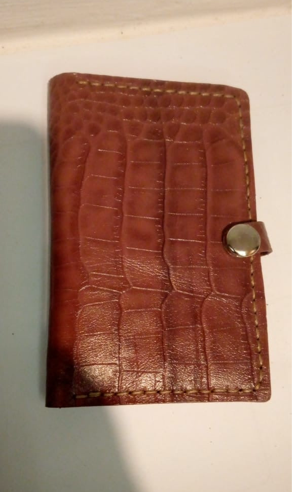 Woman Mini Long Leather Wallet