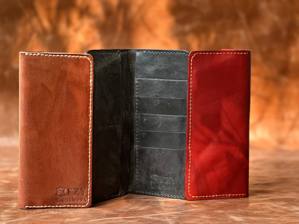 Multi Purpose Leather Long Wallet