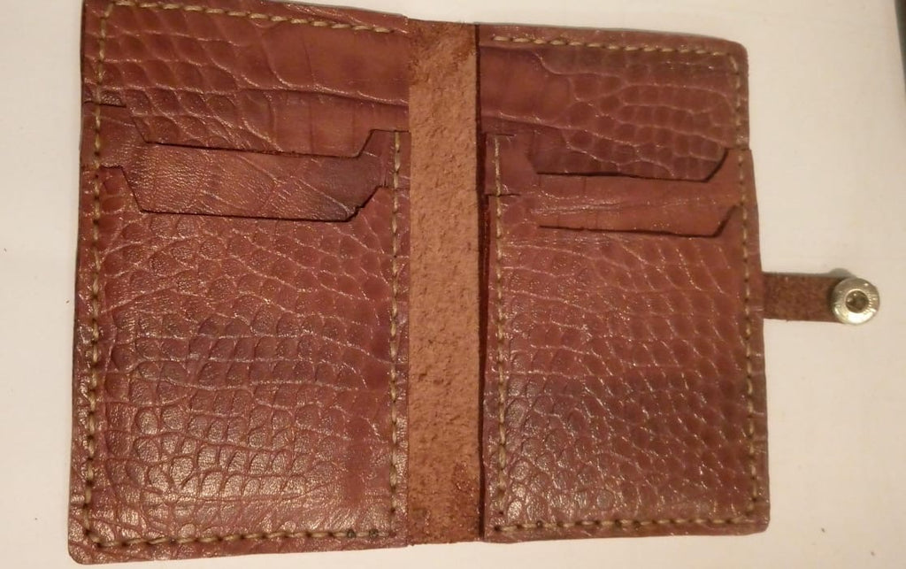 Woman Mini Long Leather Wallet