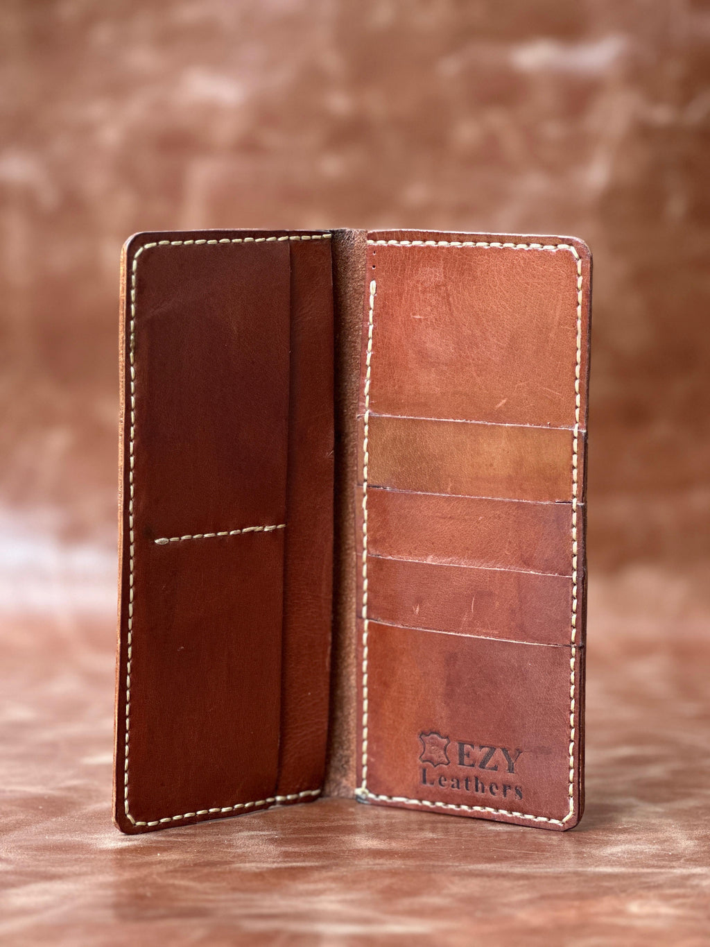 Multi Purpose Leather Long Wallet