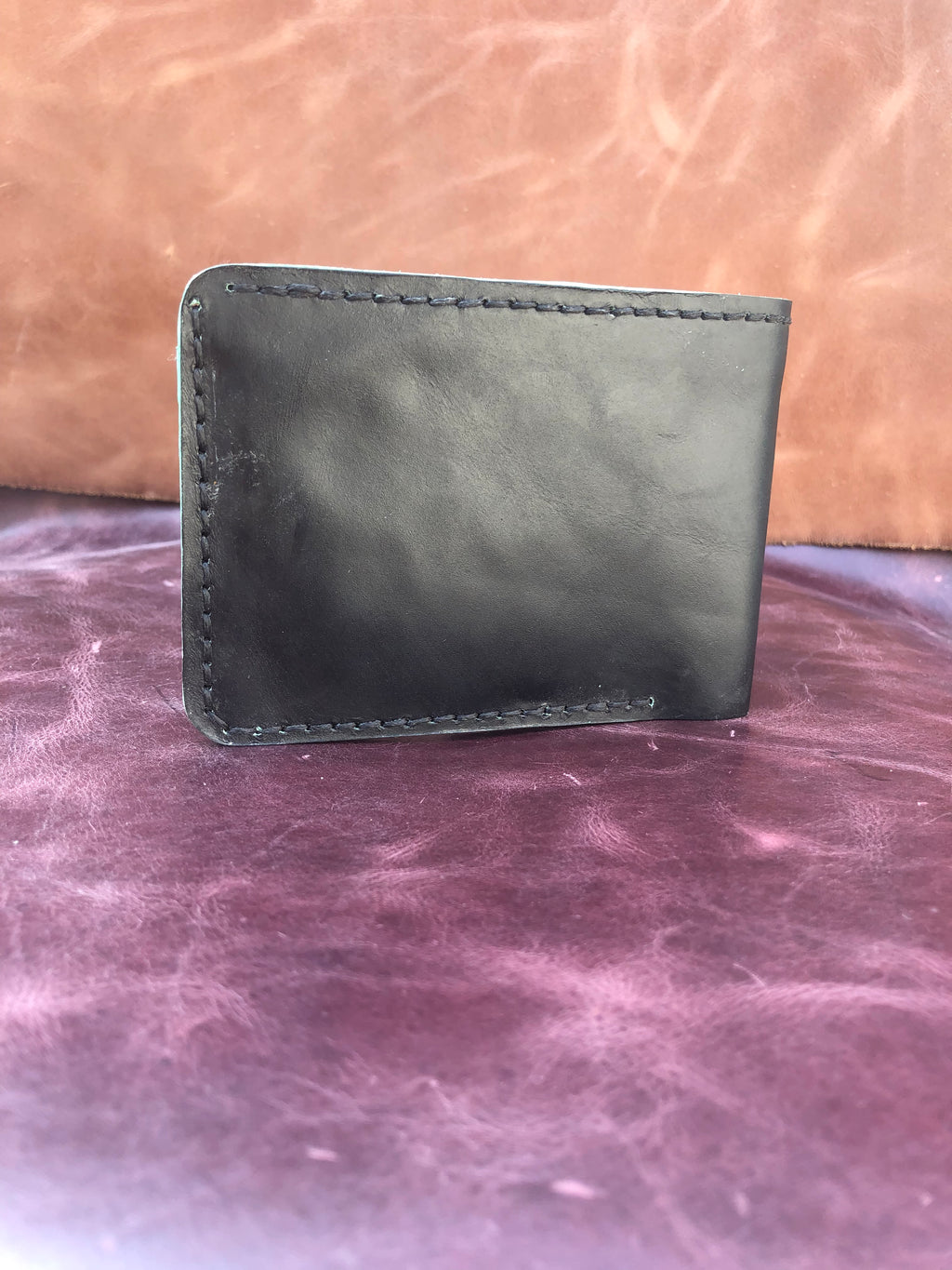 Premium Wax Pullup Bi-fold wallet