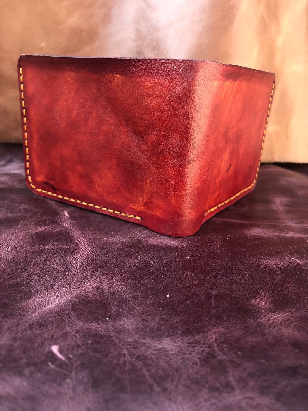 vegetable vag tan befold wallets