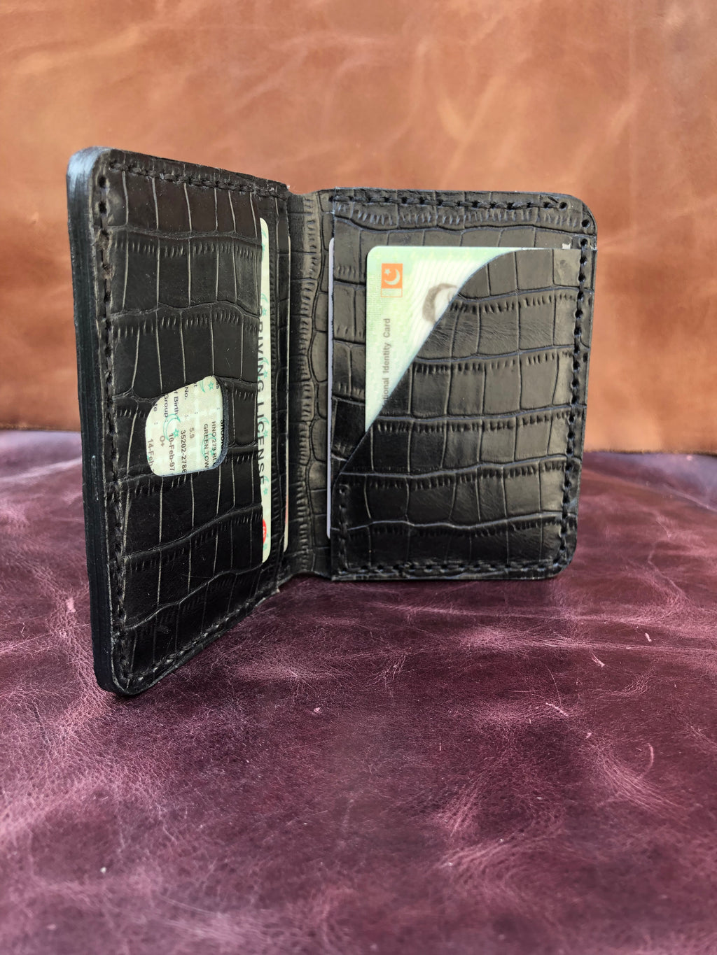 crocodile mini wallets