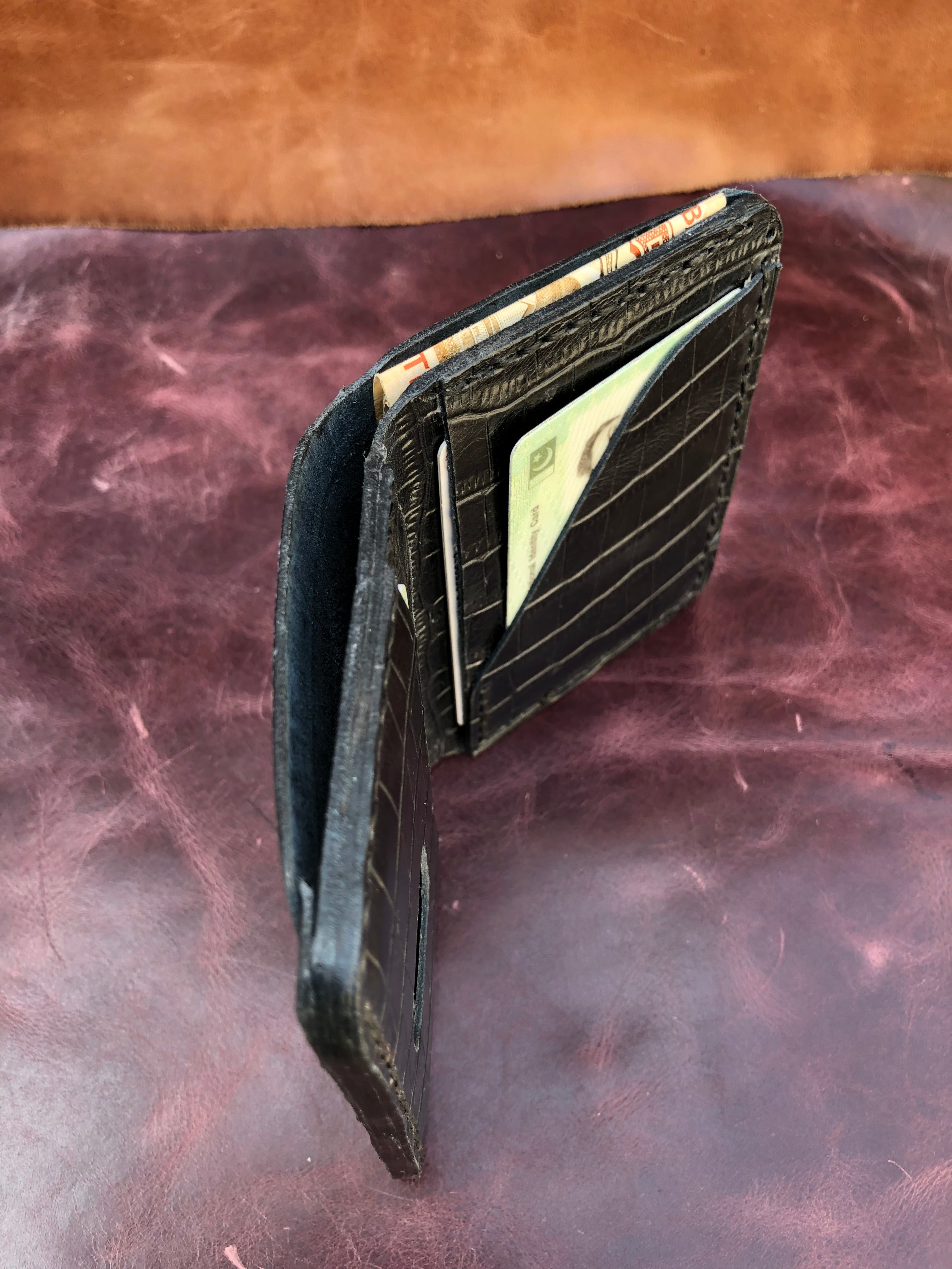 crocodile mini wallets