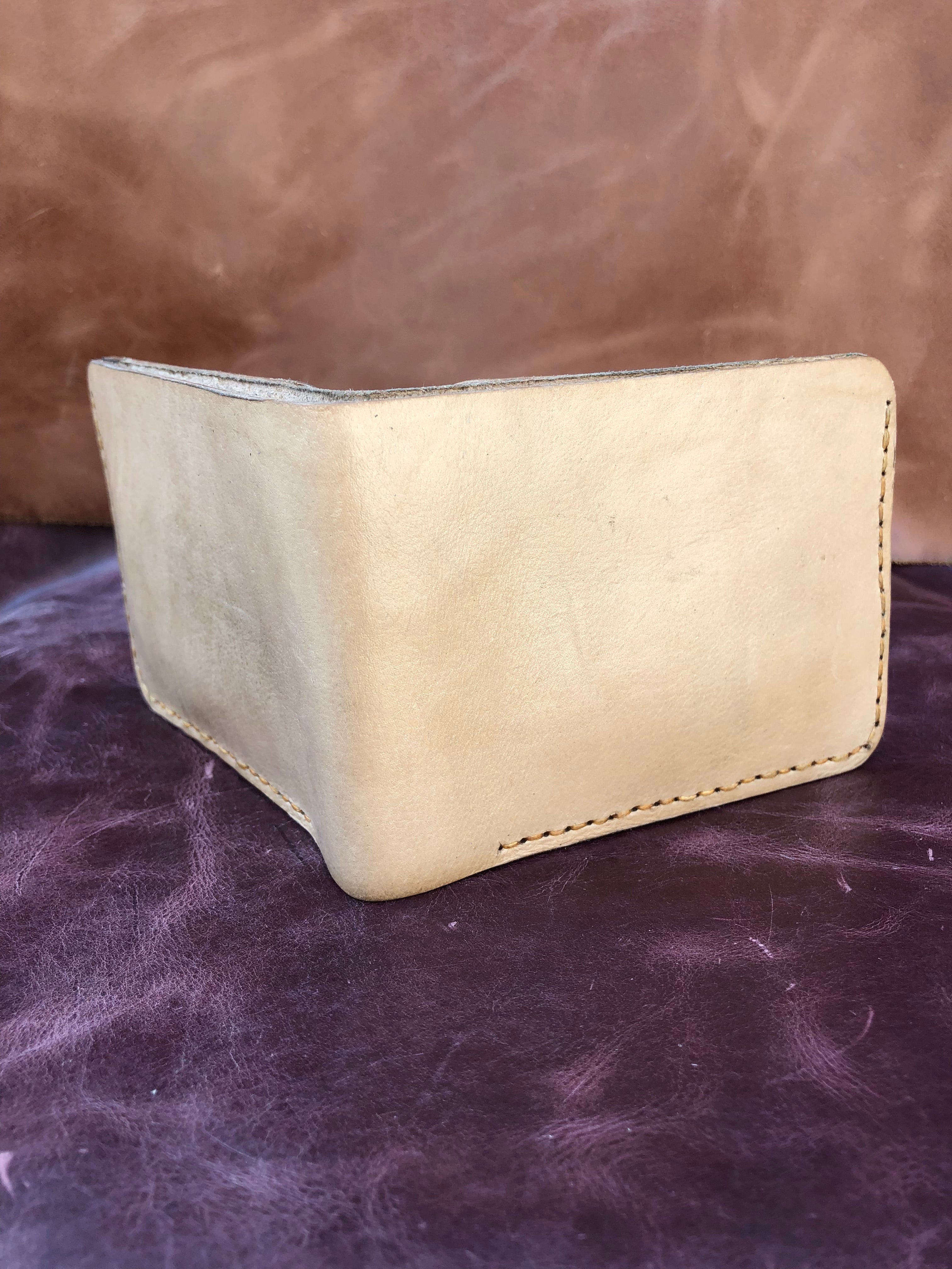 vegetable vag tan befold wallets