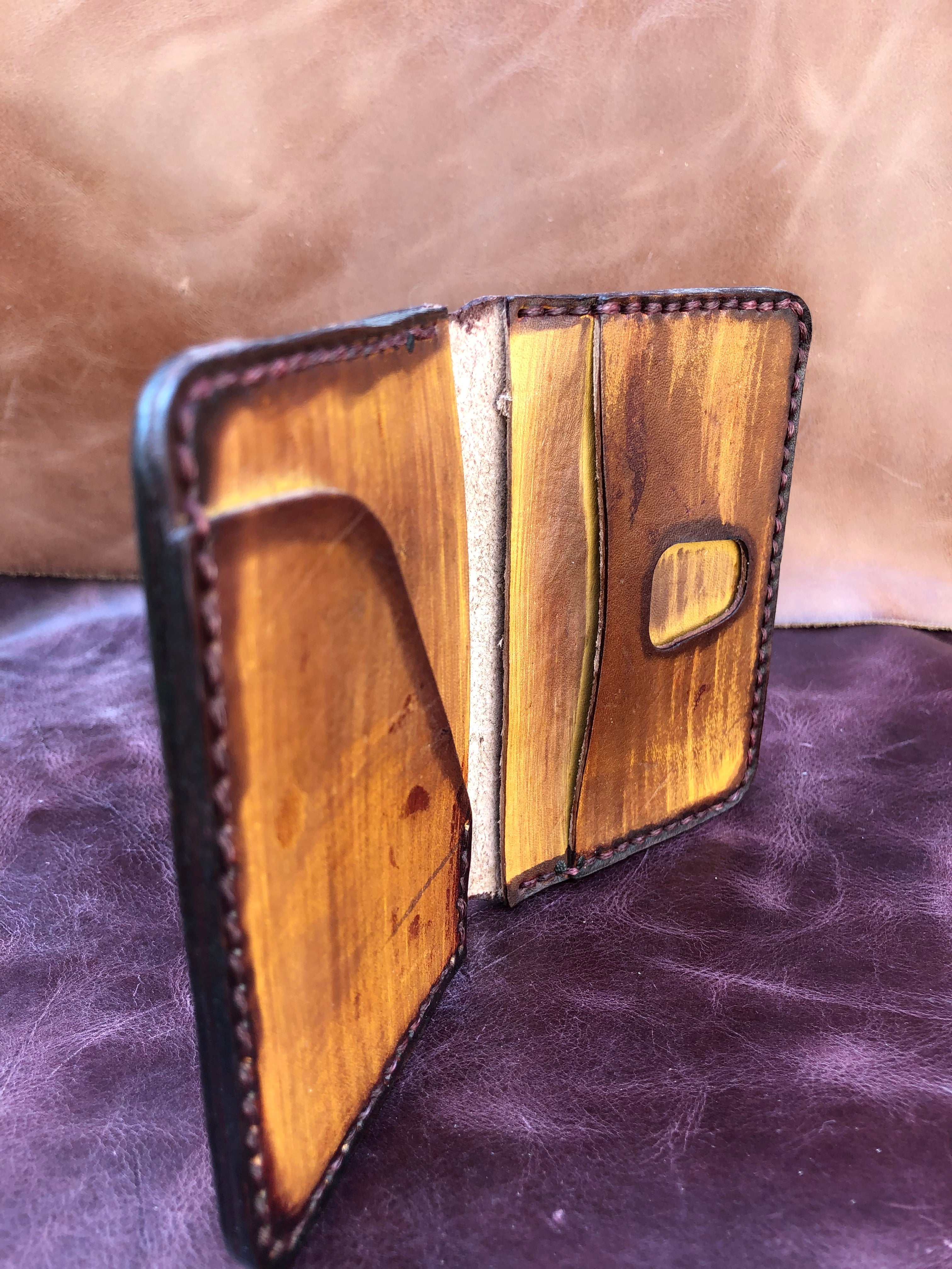 Bi-Fold 6 Slots Card mini Wallet