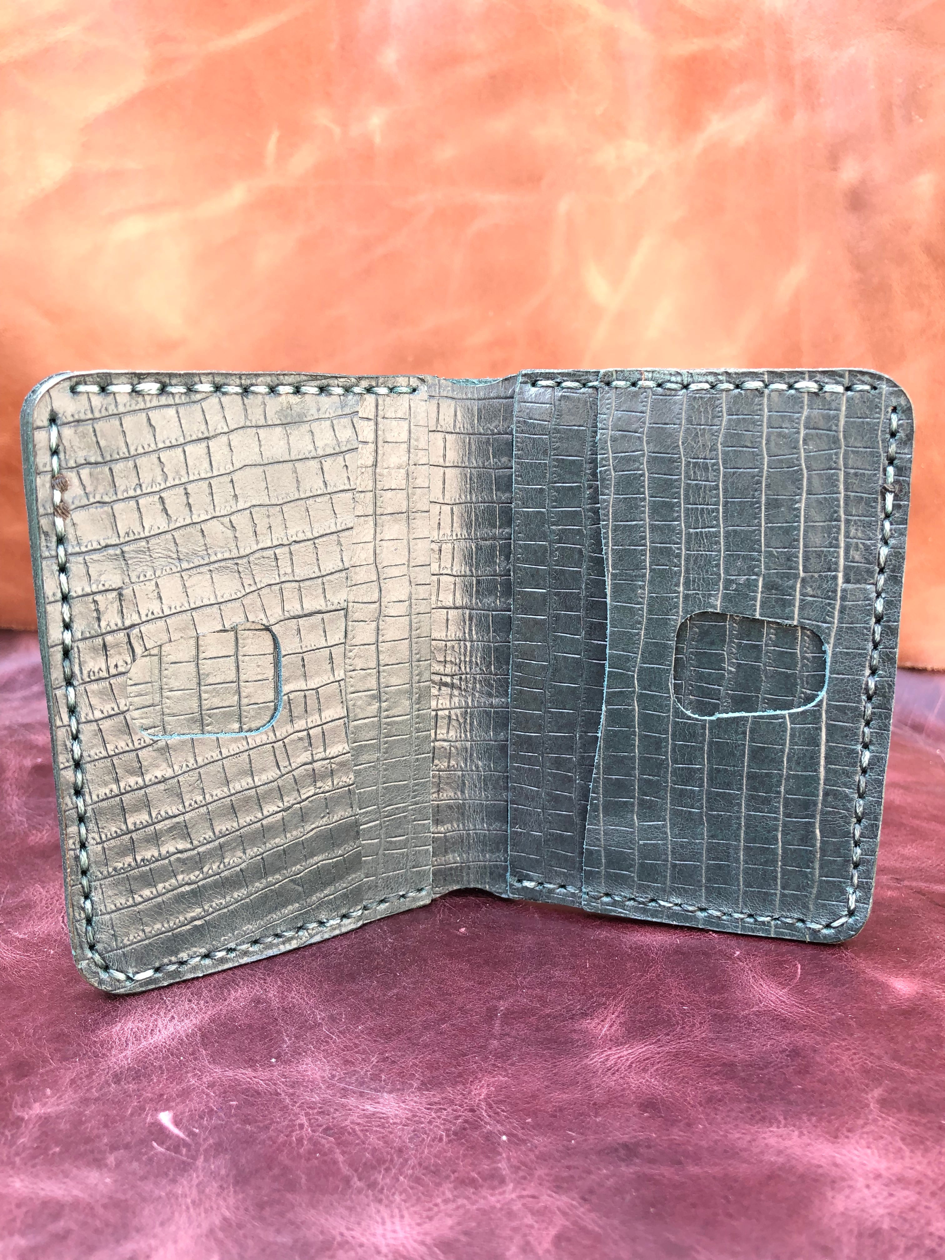 crocodile mini wallets