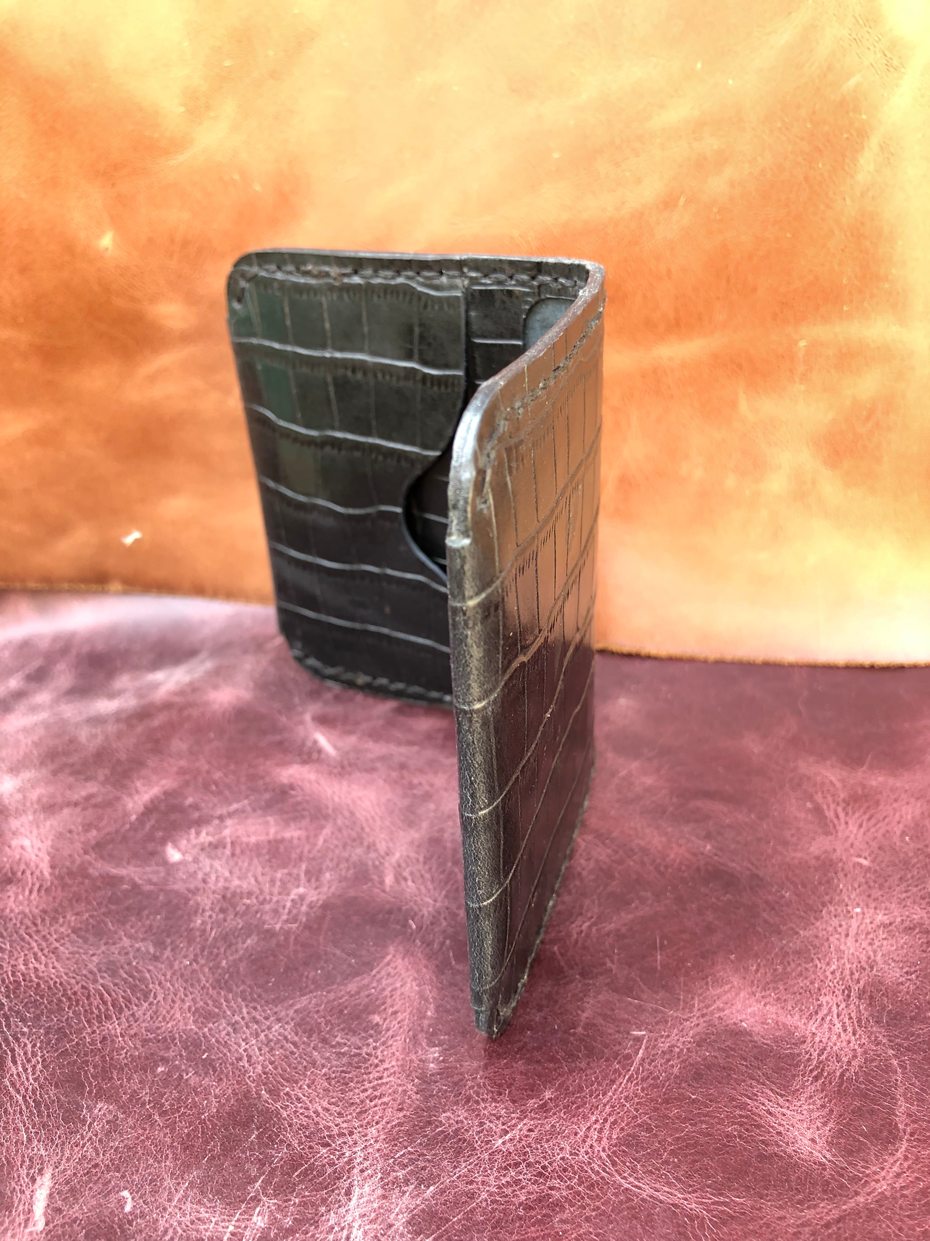 crocodile mini wallets